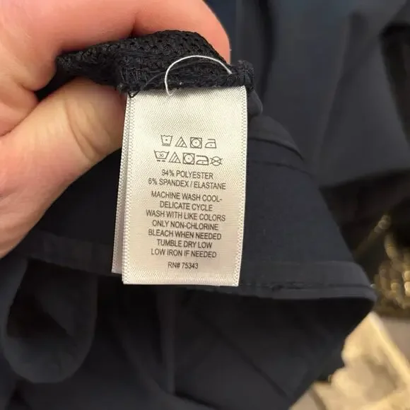 Rorie Whelan Golf Shorts Men Size 40 Navy Blue Stretch Performance - Picture 8 of 8